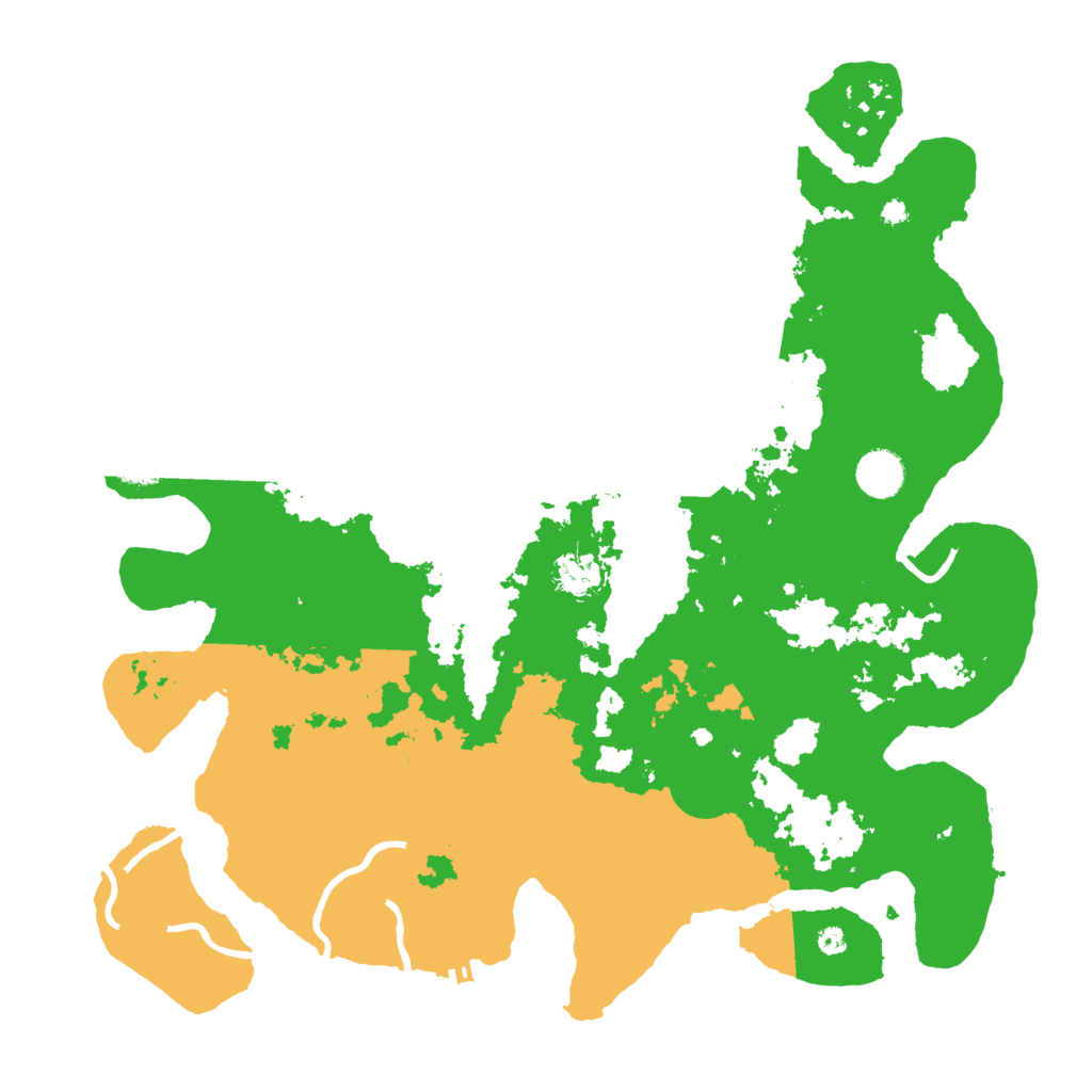 Biome Rust Map: Procedural Map, Size: 4000, Seed: 421602