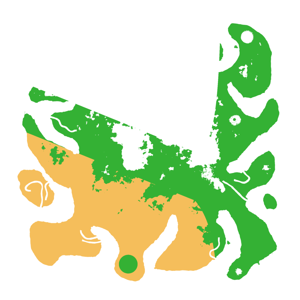 Biome Rust Map: Procedural Map, Size: 4250, Seed: 20235