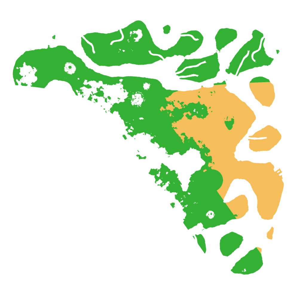 Biome Rust Map: Procedural Map, Size: 4000, Seed: 1247