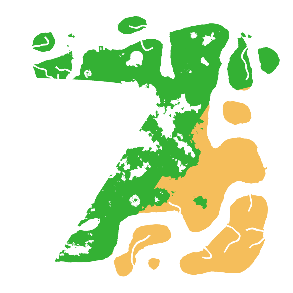 Biome Rust Map: Procedural Map, Size: 4000, Seed: 6