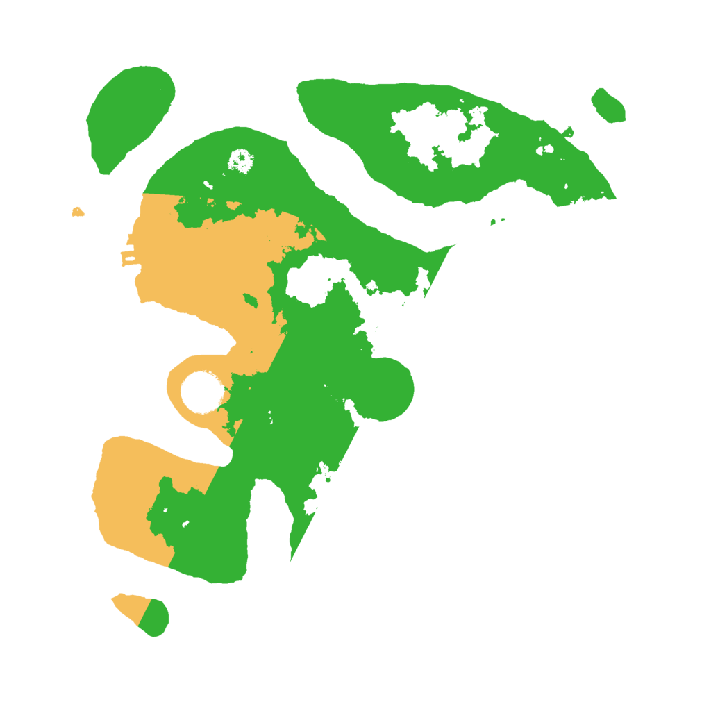 Biome Rust Map: Procedural Map, Size: 3000, Seed: 202073776