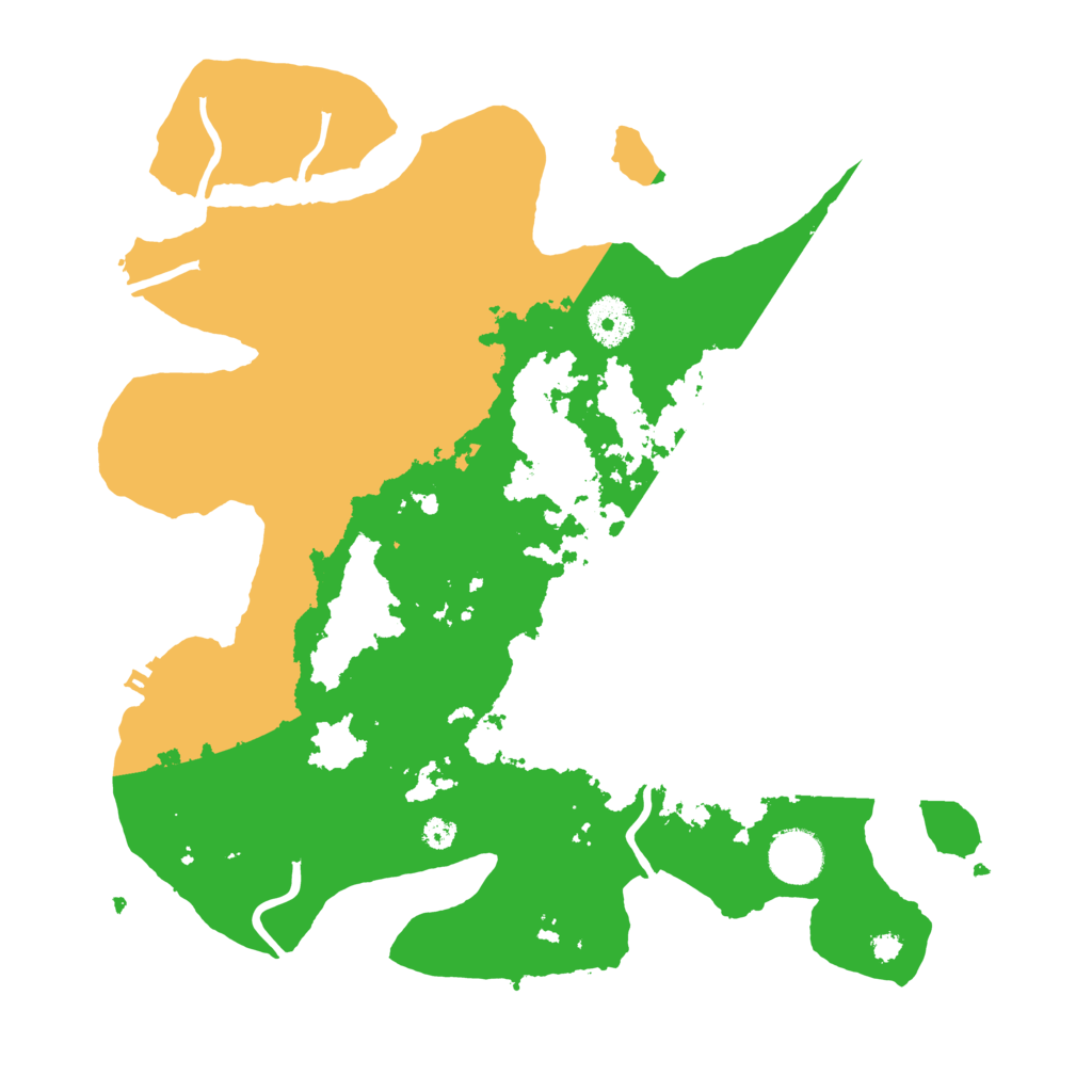 Biome Rust Map: Procedural Map, Size: 3500, Seed: 3221