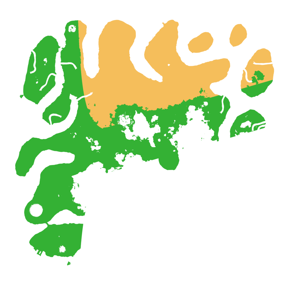 Biome Rust Map: Procedural Map, Size: 4000, Seed: 612662