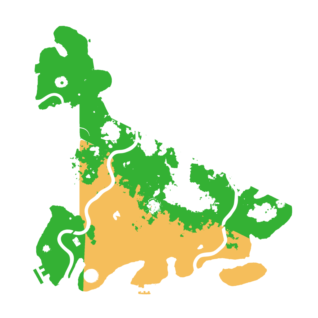 Biome Rust Map: Procedural Map, Size: 4000, Seed: 777