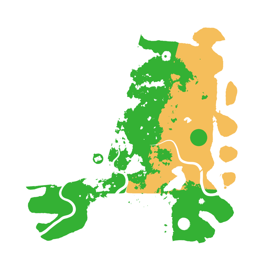 Biome Rust Map: Procedural Map, Size: 4000, Seed: 874242