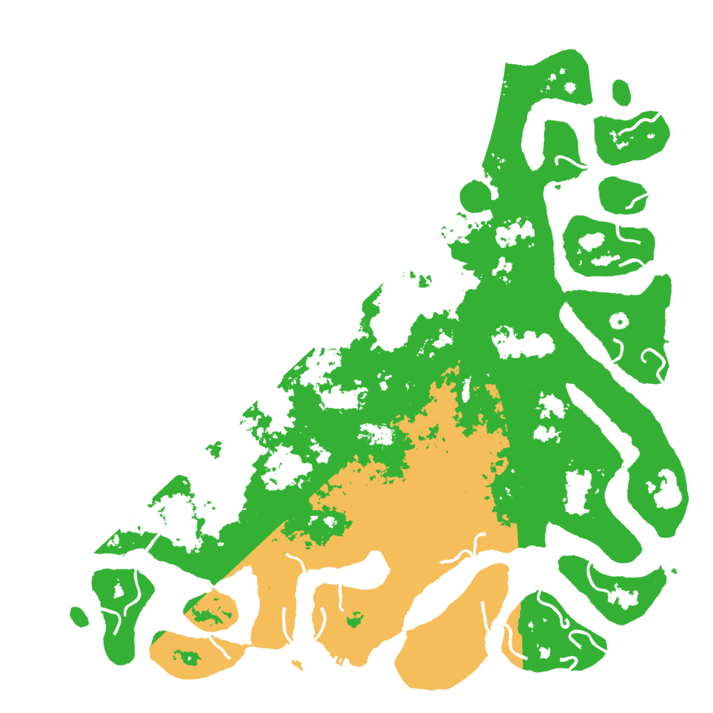 Biome Rust Map: Procedural Map, Size: 6000, Seed: 124695871