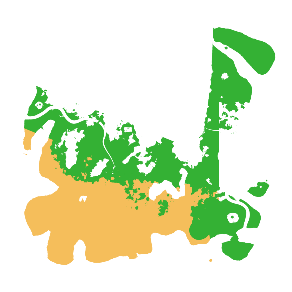 Biome Rust Map: Procedural Map, Size: 4000, Seed: 191157