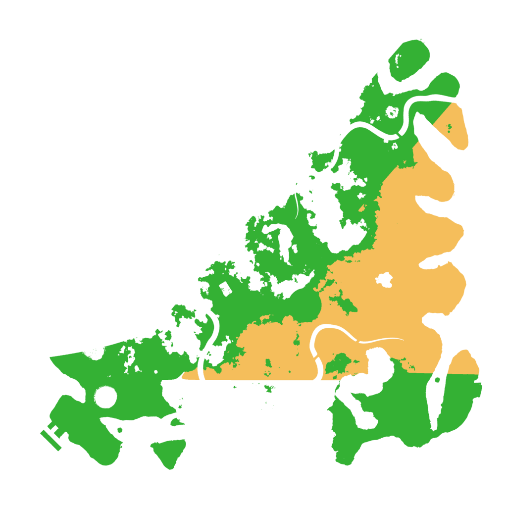 Biome Rust Map: Procedural Map, Size: 4000, Seed: 808317