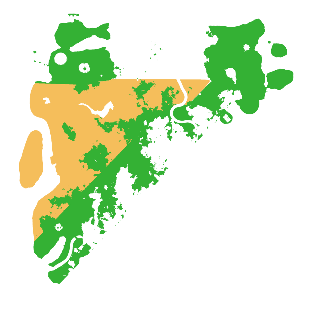 Biome Rust Map: Procedural Map, Size: 4500, Seed: 1119972469