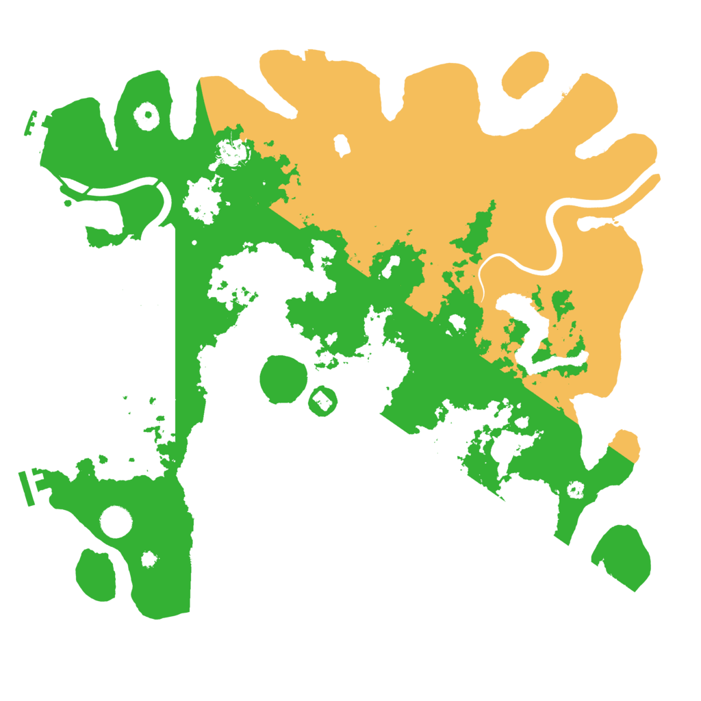 Biome Rust Map: Procedural Map, Size: 4000, Seed: 87049