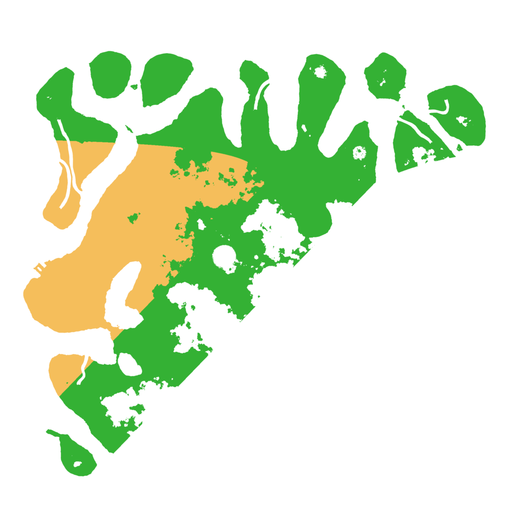 Biome Rust Map: Procedural Map, Size: 4000, Seed: 1642537583