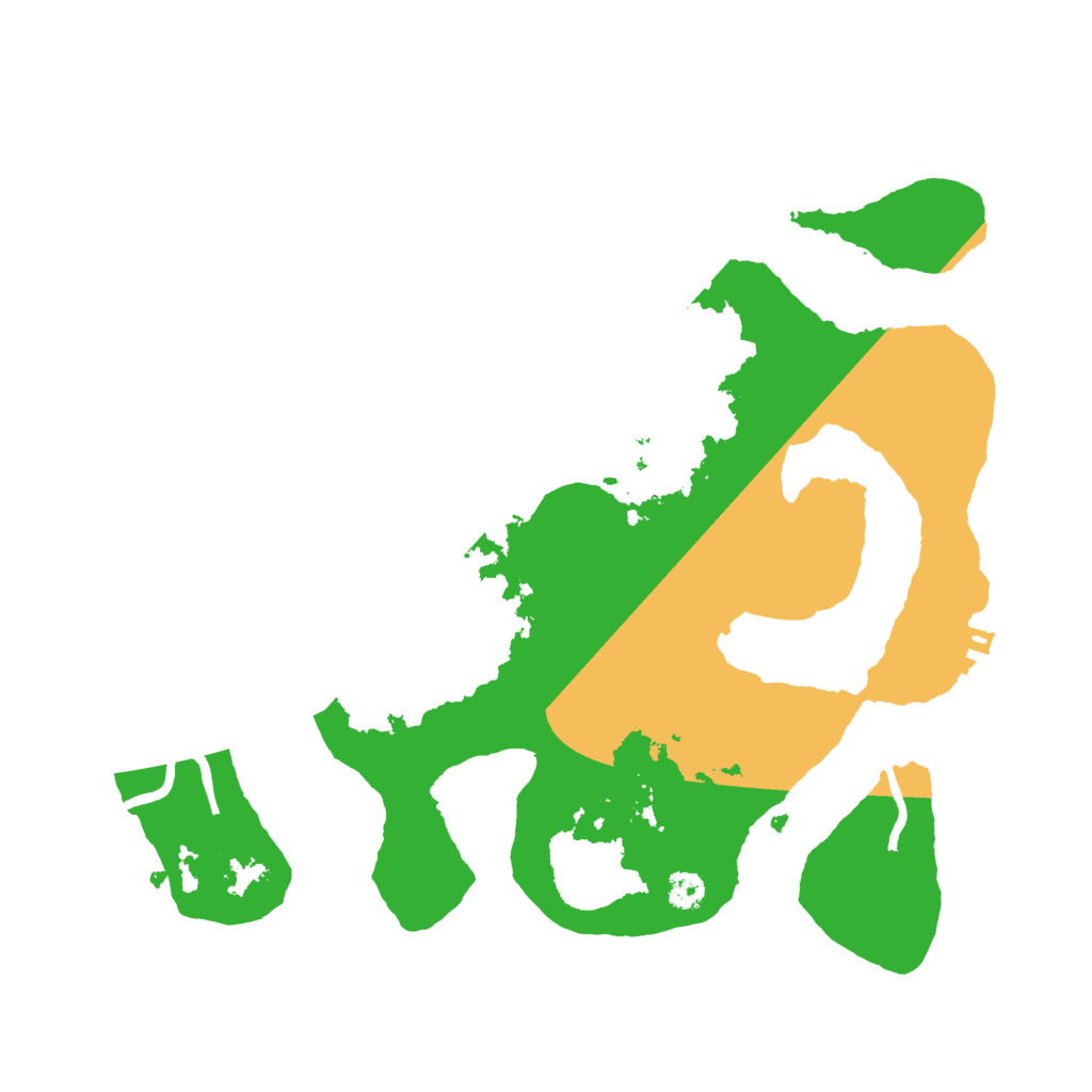 Biome Rust Map: Procedural Map, Size: 3000, Seed: 1575944835