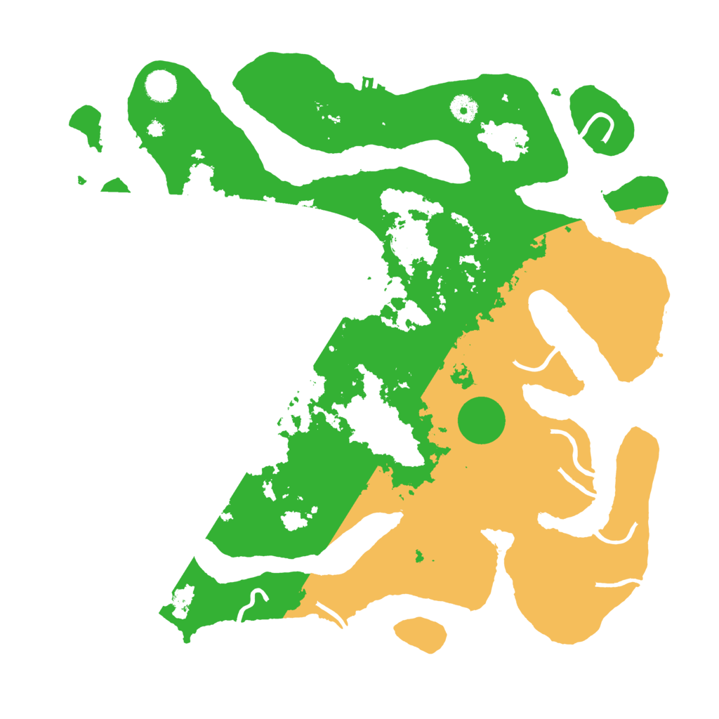 Biome Rust Map: Procedural Map, Size: 4000, Seed: 5469195