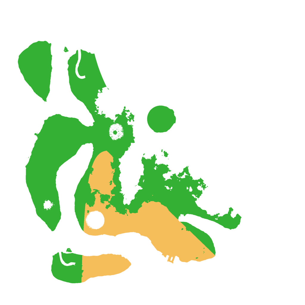 Biome Rust Map: Procedural Map, Size: 3000, Seed: 290860789