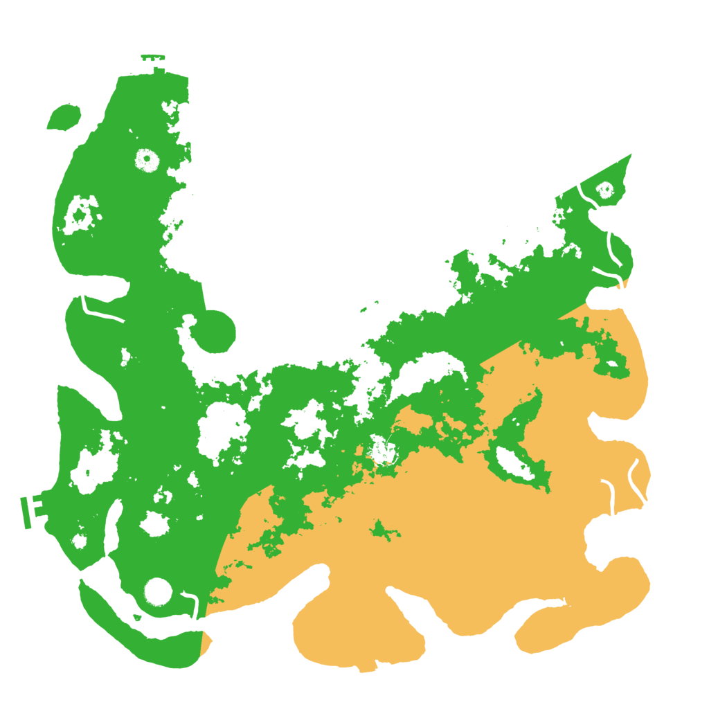 Biome Rust Map: Procedural Map, Size: 4500, Seed: 67830