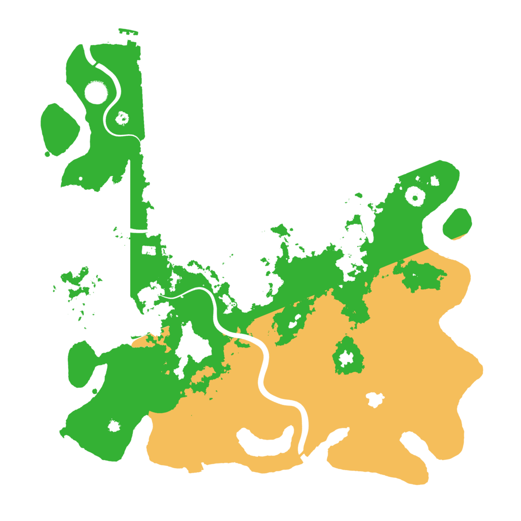 Biome Rust Map: Procedural Map, Size: 4000, Seed: 671010