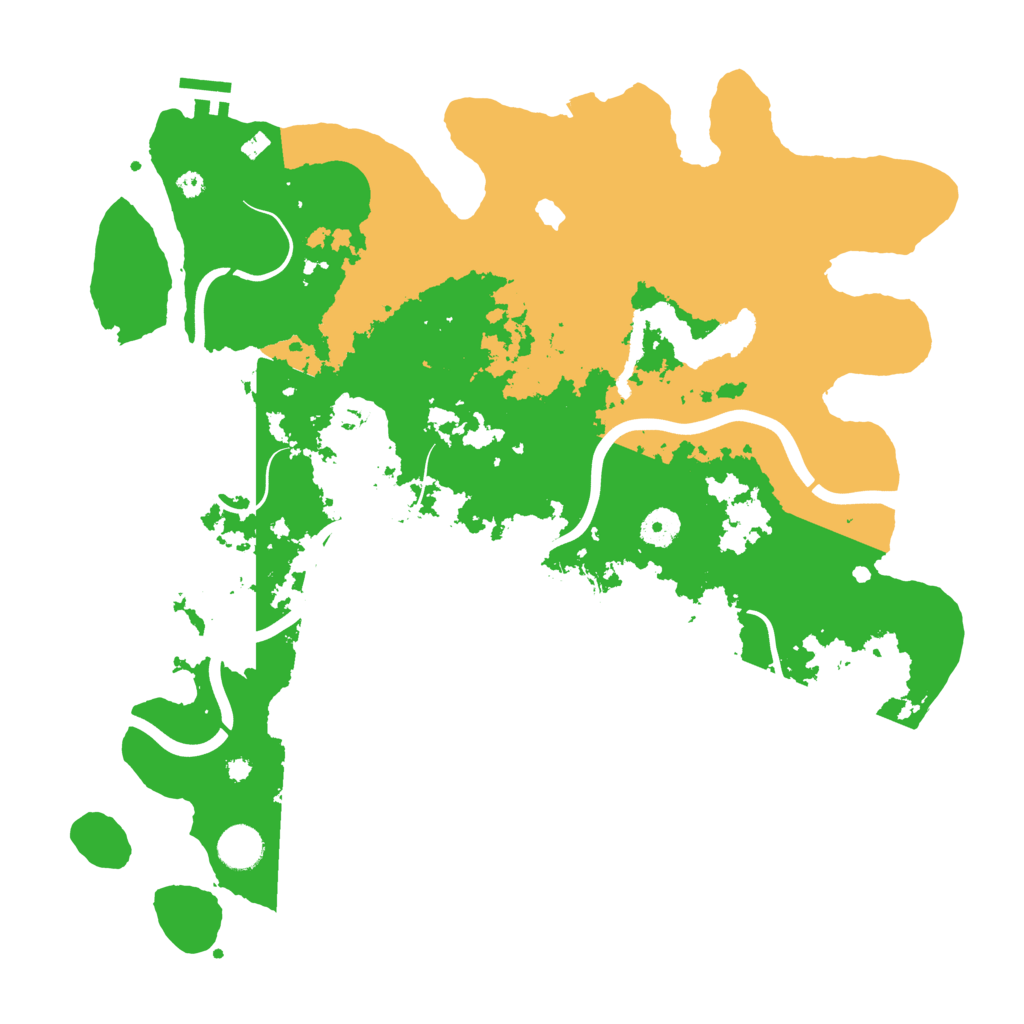 Biome Rust Map: Procedural Map, Size: 4000, Seed: 346473