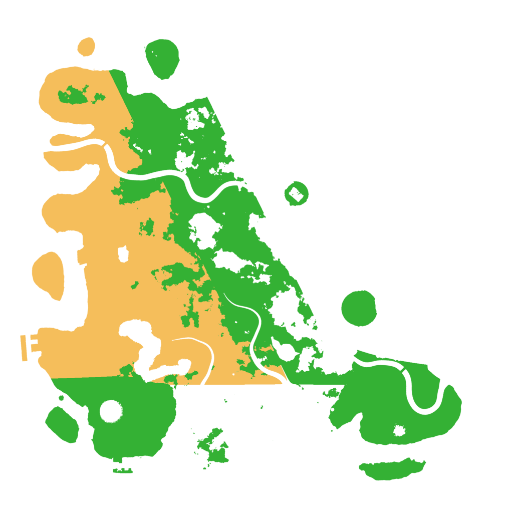 Biome Rust Map: Procedural Map, Size: 4000, Seed: 25314