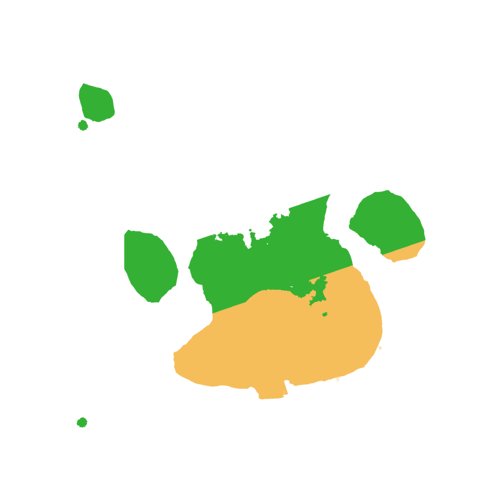 Biome Rust Map: Procedural Map, Size: 2000, Seed: 65