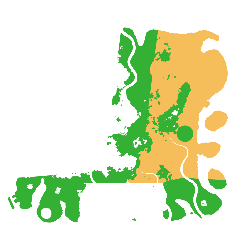 Biome Rust Map: Procedural Map, Size: 3950, Seed: 1125994668