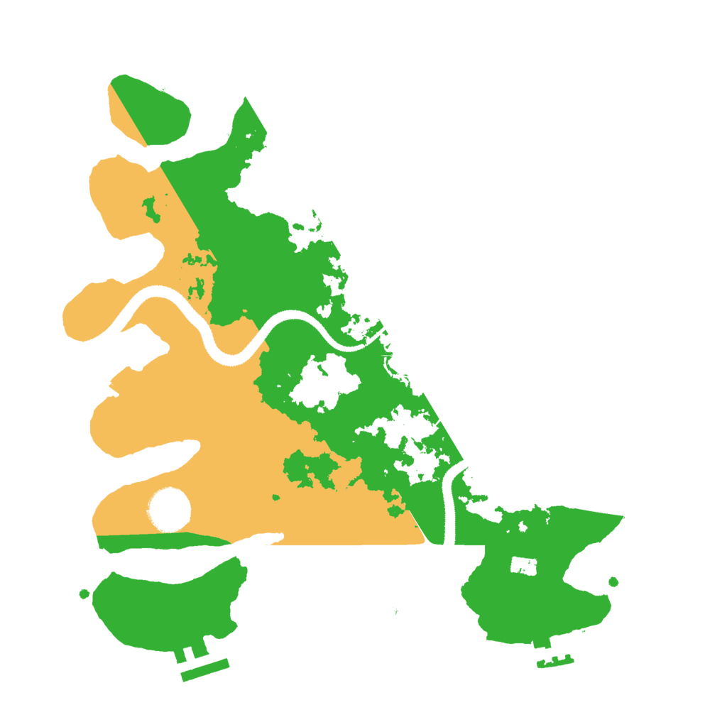 Biome Rust Map: Procedural Map, Size: 3000, Seed: 34788022