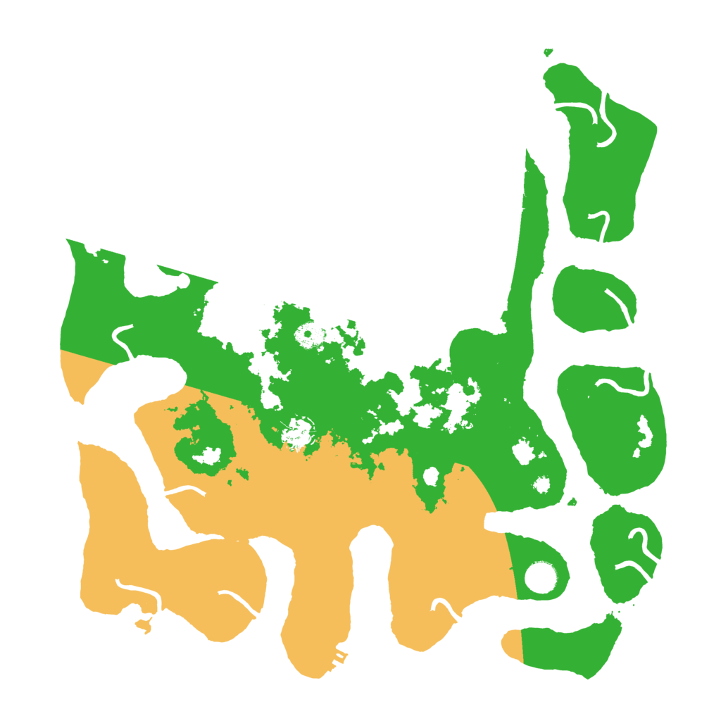 Biome Rust Map: Procedural Map, Size: 4000, Seed: 797242