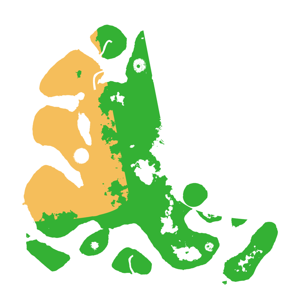 Biome Rust Map: Procedural Map, Size: 3500, Seed: 1494714503