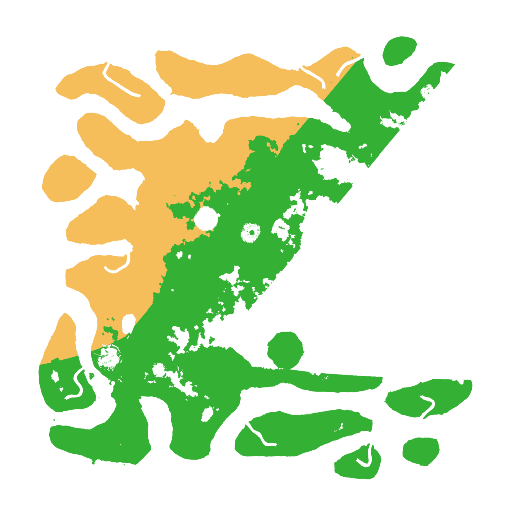 Biome Rust Map: Procedural Map, Size: 4000, Seed: 701611