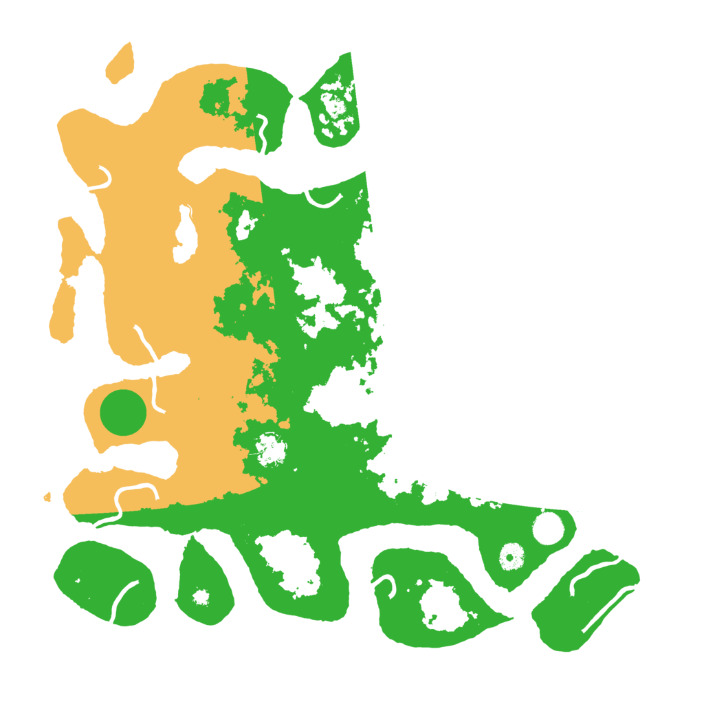 Biome Rust Map: Procedural Map, Size: 4000, Seed: 482168