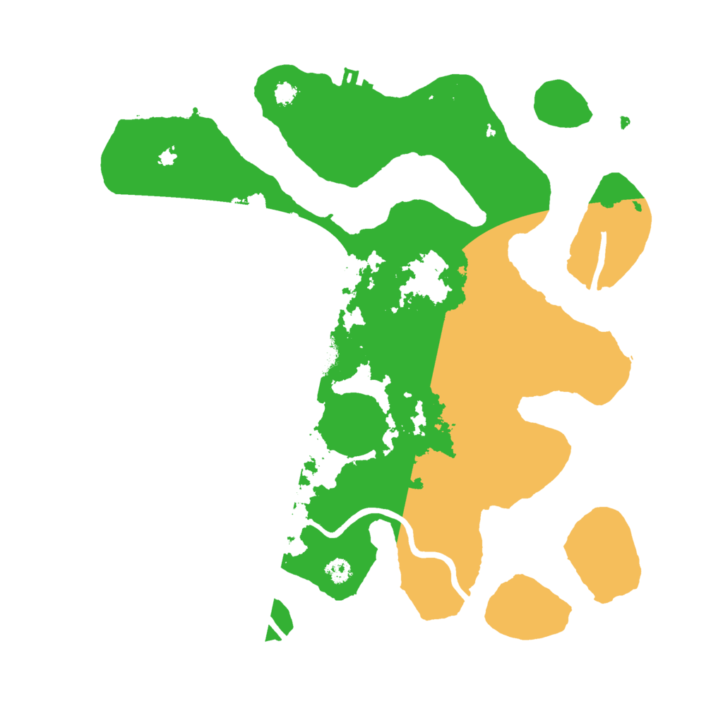 Biome Rust Map: Procedural Map, Size: 3000, Seed: 774836