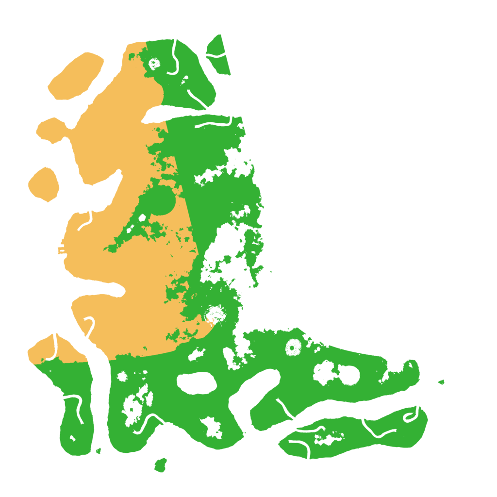 Biome Rust Map: Procedural Map, Size: 4500, Seed: 56000