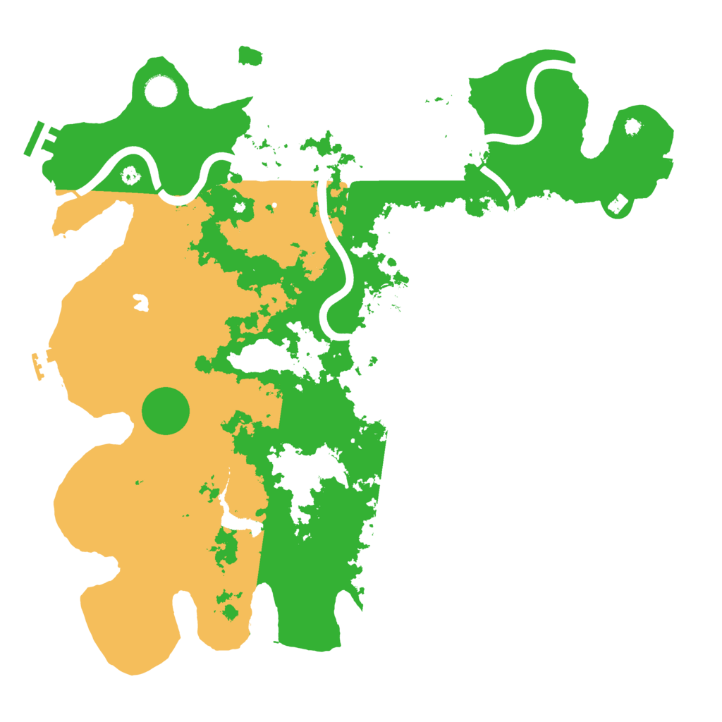 Biome Rust Map: Procedural Map, Size: 4000, Seed: 667019