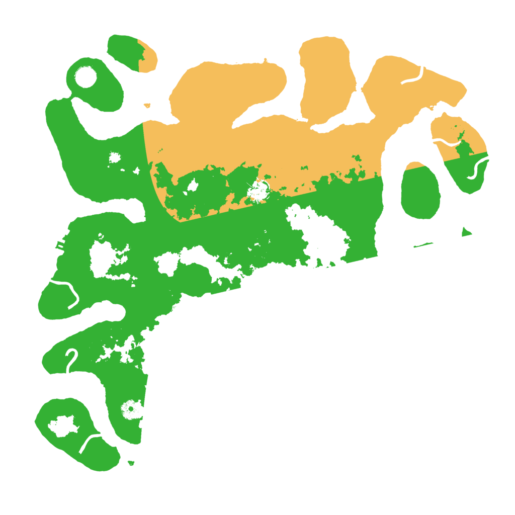 Biome Rust Map: Procedural Map, Size: 4250, Seed: 78911032