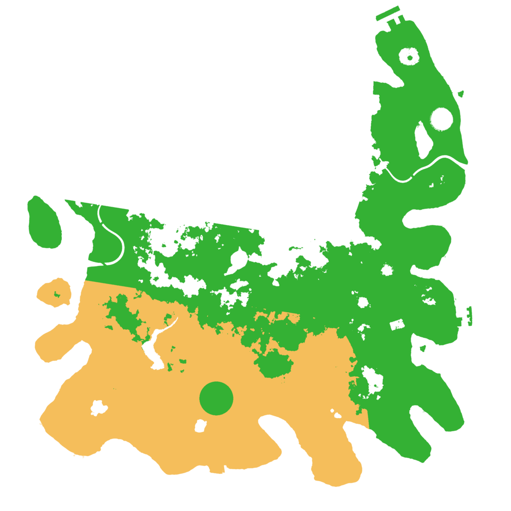 Biome Rust Map: Procedural Map, Size: 4000, Seed: 41