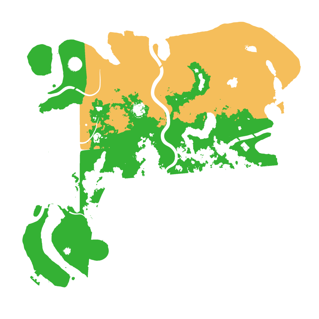 Biome Rust Map: Procedural Map, Size: 4000, Seed: 651482115