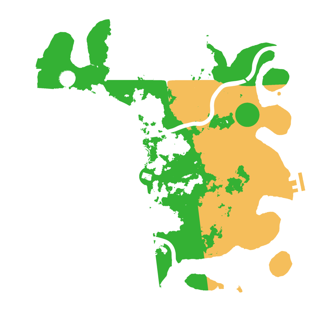 Biome Rust Map: Procedural Map, Size: 3500, Seed: 1389984168