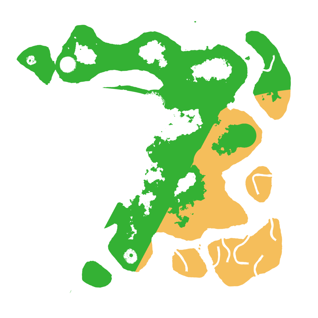 Biome Rust Map: Procedural Map, Size: 3500, Seed: 1900