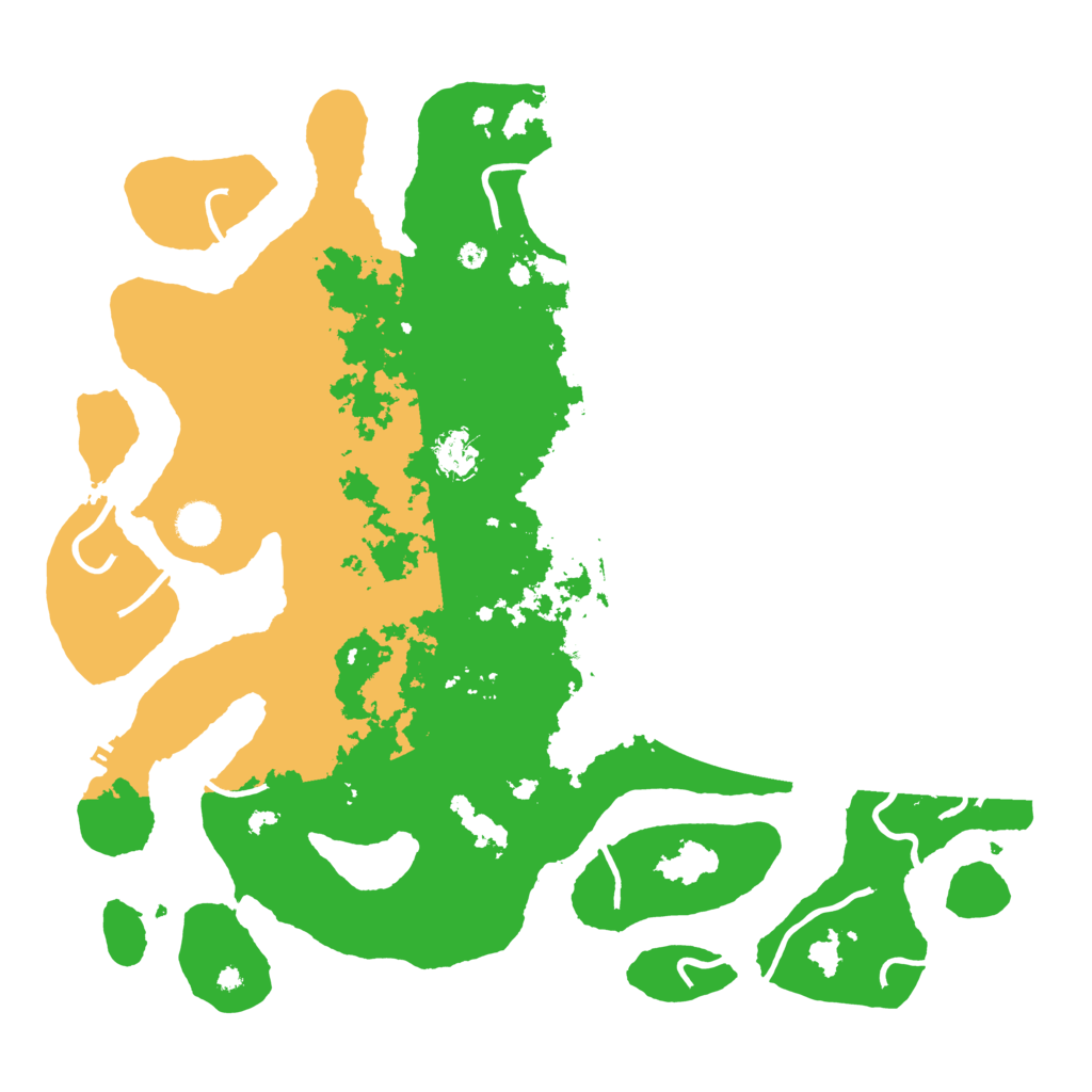 Biome Rust Map: Procedural Map, Size: 4250, Seed: 16046