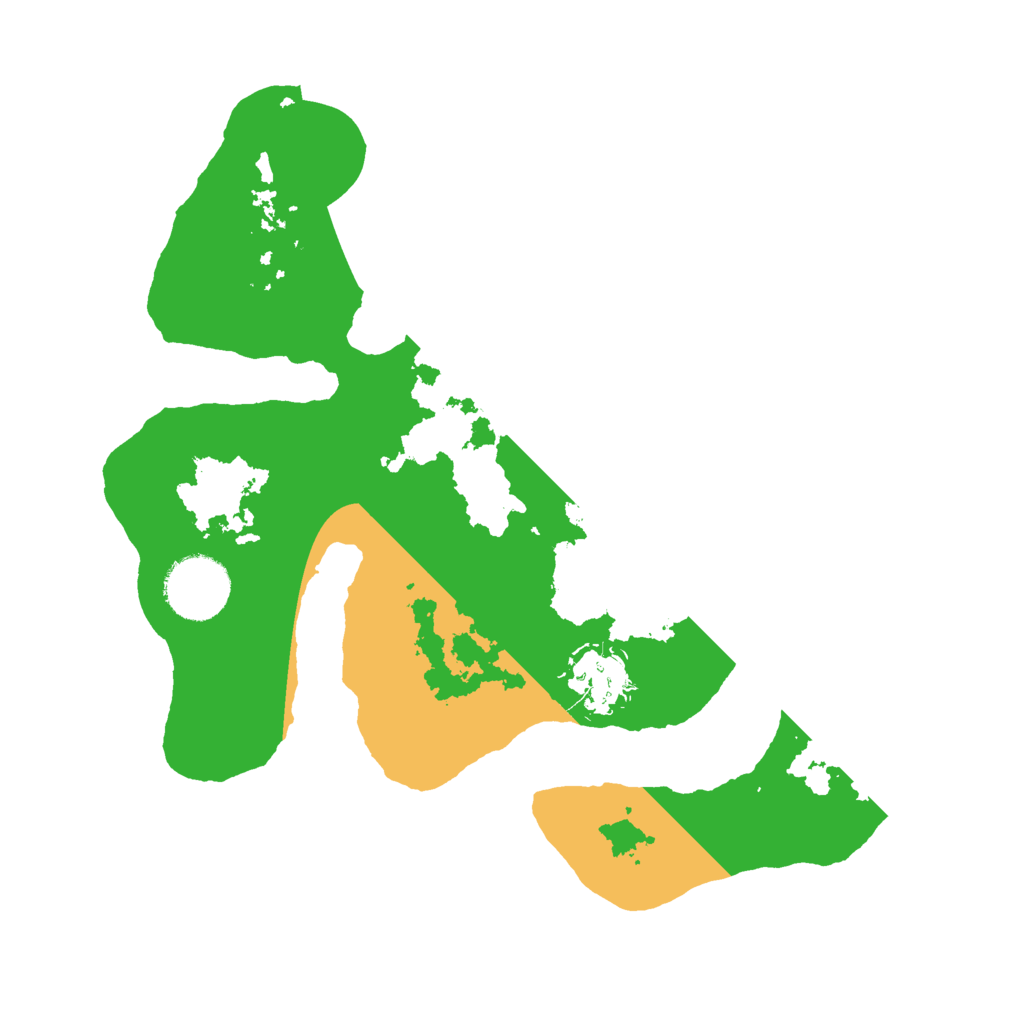 Biome Rust Map: Barren, Size: 2800, Seed: 35