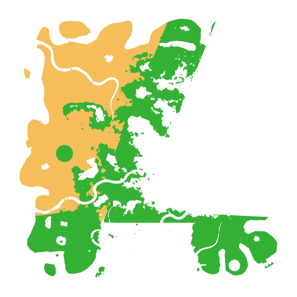 Biome Rust Map: Procedural Map, Size: 4625, Seed: 34289123