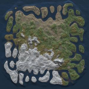 Thumbnail Rust Map: Procedural Map, Size: 6000, Seed: 3, 20 Monuments