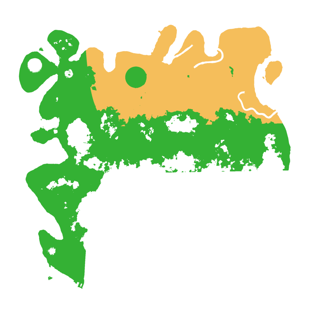 Biome Rust Map: Procedural Map, Size: 3900, Seed: 233413415
