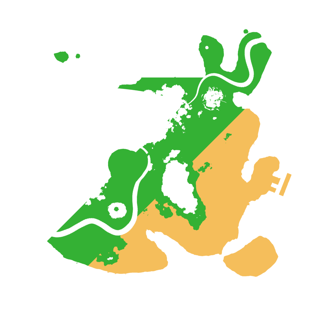 Biome Rust Map: Procedural Map, Size: 2700, Seed: 8675456