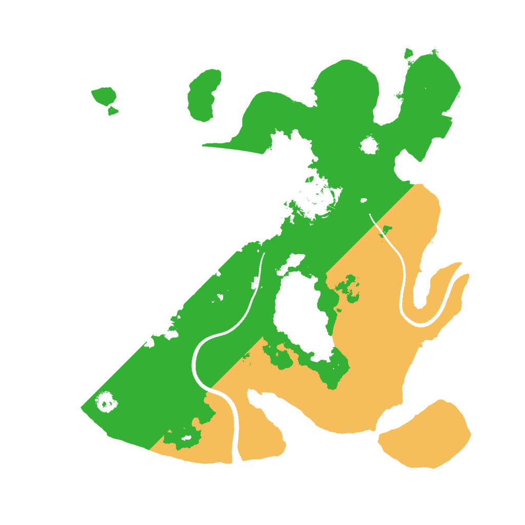 Biome Rust Map: Procedural Map, Size: 2700, Seed: 8675456