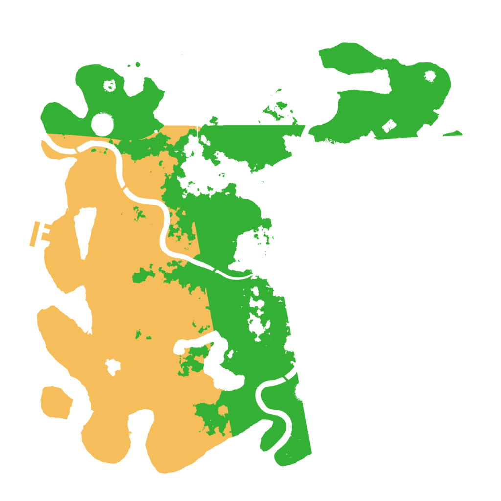 Biome Rust Map: Procedural Map, Size: 4000, Seed: 4324729