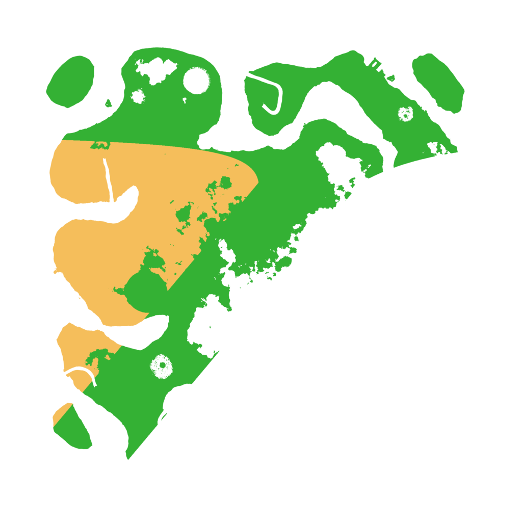 Biome Rust Map: Procedural Map, Size: 3500, Seed: 60640657