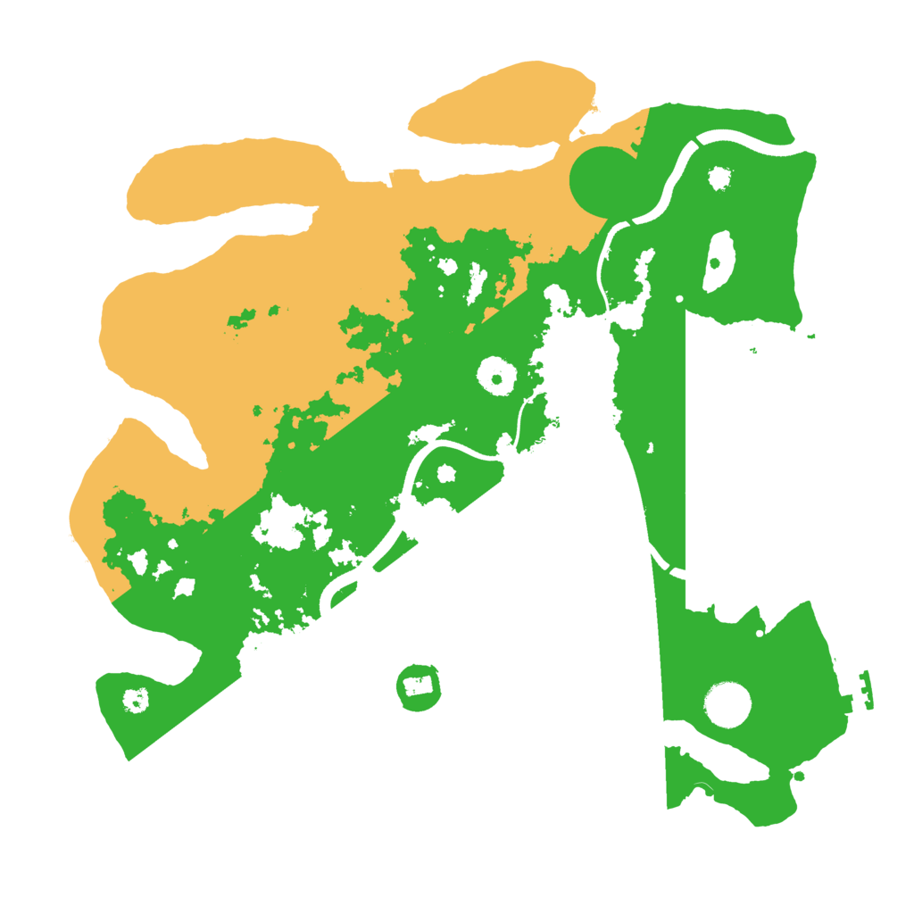 Biome Rust Map: Procedural Map, Size: 3550, Seed: 138655