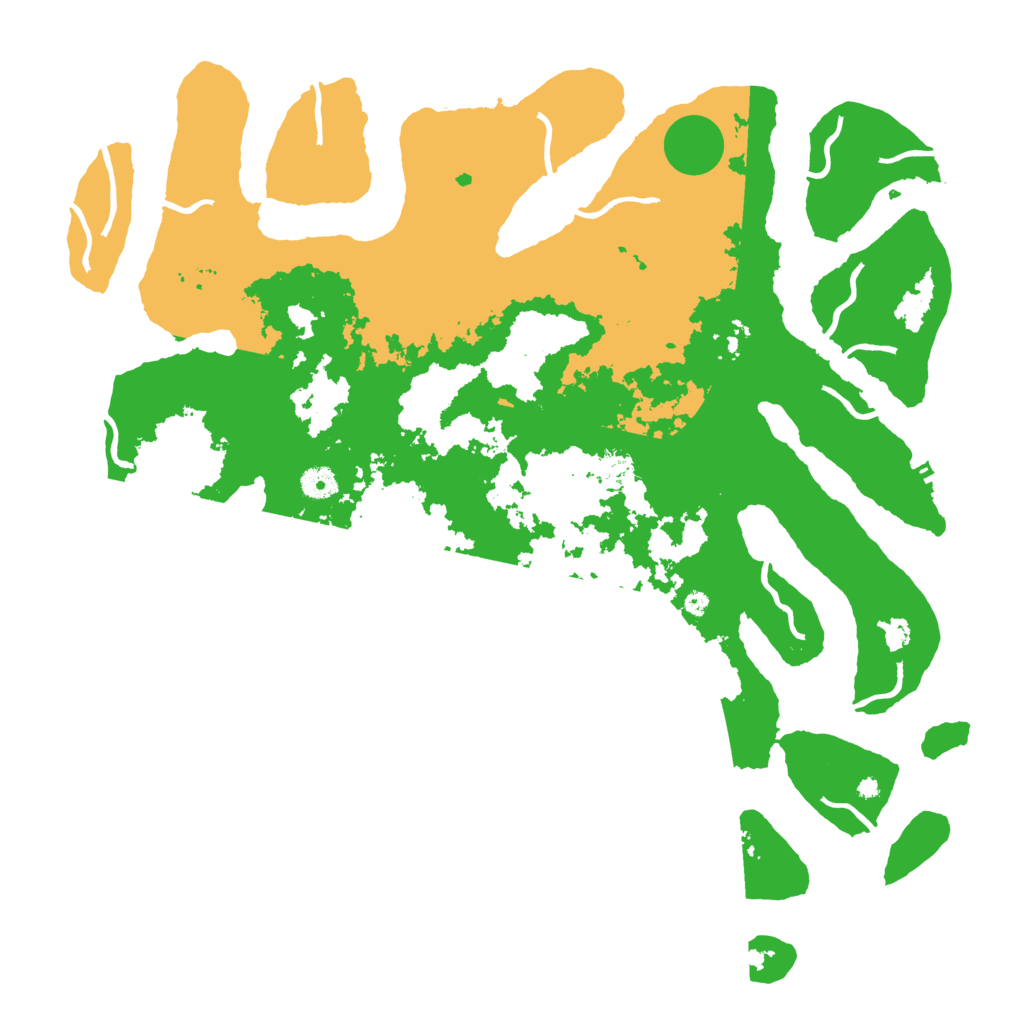 Biome Rust Map: Procedural Map, Size: 4500, Seed: 94215730