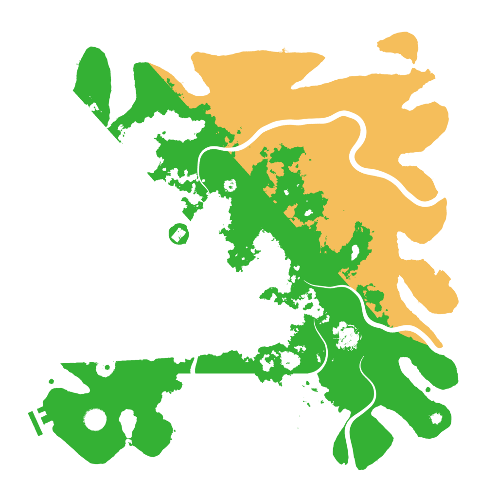 Biome Rust Map: Procedural Map, Size: 3950, Seed: 1822980369