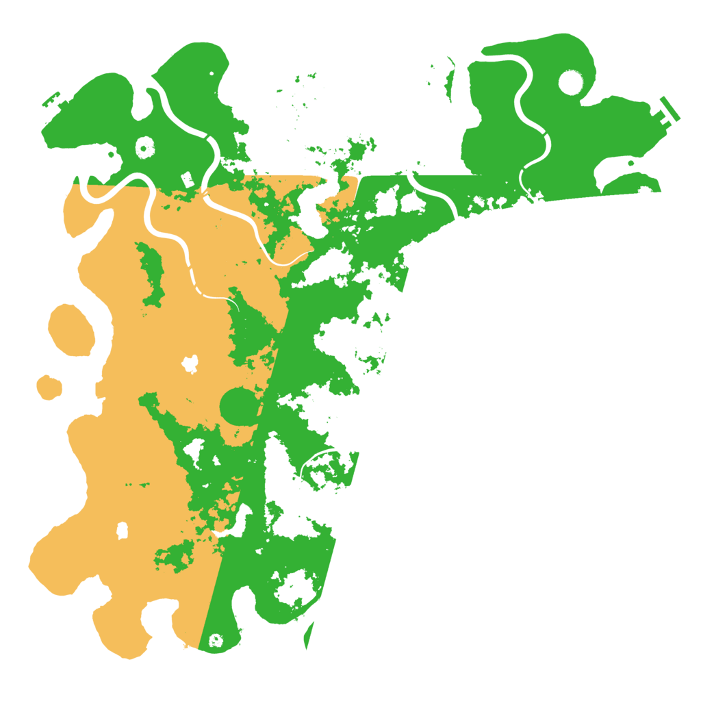 Biome Rust Map: Procedural Map, Size: 5000, Seed: 180677934
